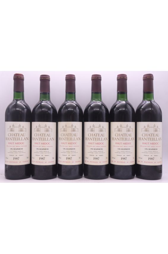 Château Hanteillan cru Bourgeois 1987 - PROMO -5% !