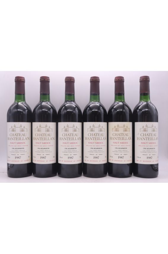 Château Hanteillan cru Bourgeois 1987 - PROMO -5% !