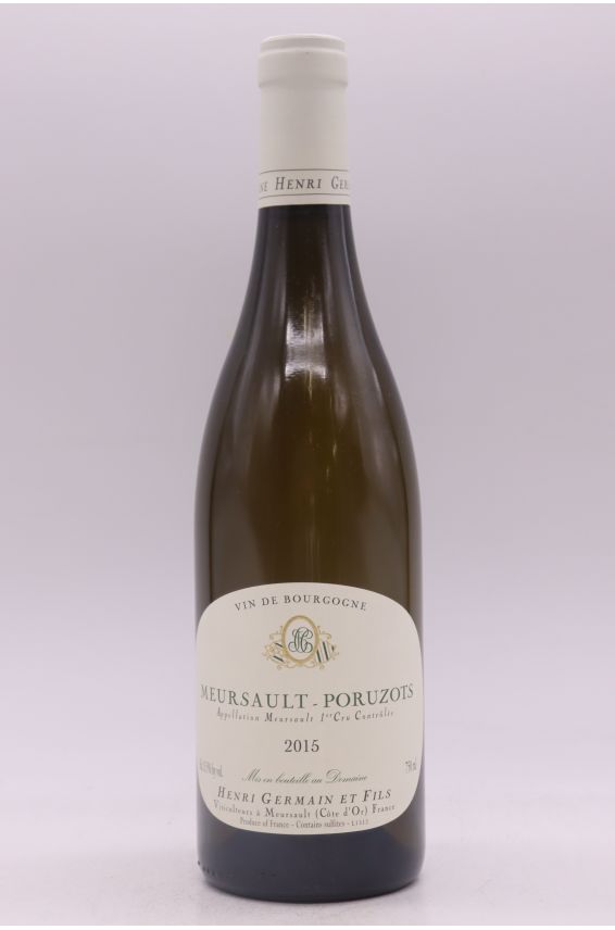 Henri Germain Meursault 1er cru Poruzots 2015