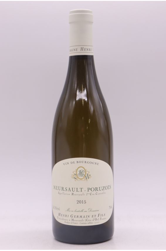 Henri Germain Meursault 1er cru Poruzots 2015