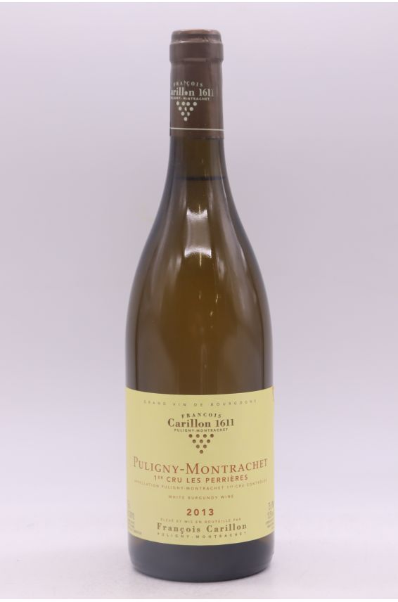 François Carillon Puligny Montrachet 1er cru Les Perrières 2013