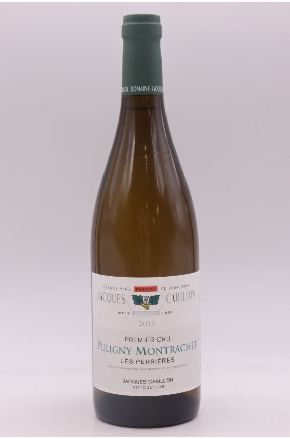 Jacques Carillon Puligny Montrachet 1er cru Les Perrières 2015