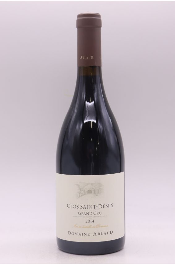 Arlaud Clos Saint Denis 2014