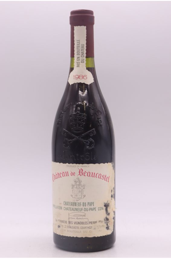 Beaucastel 1986