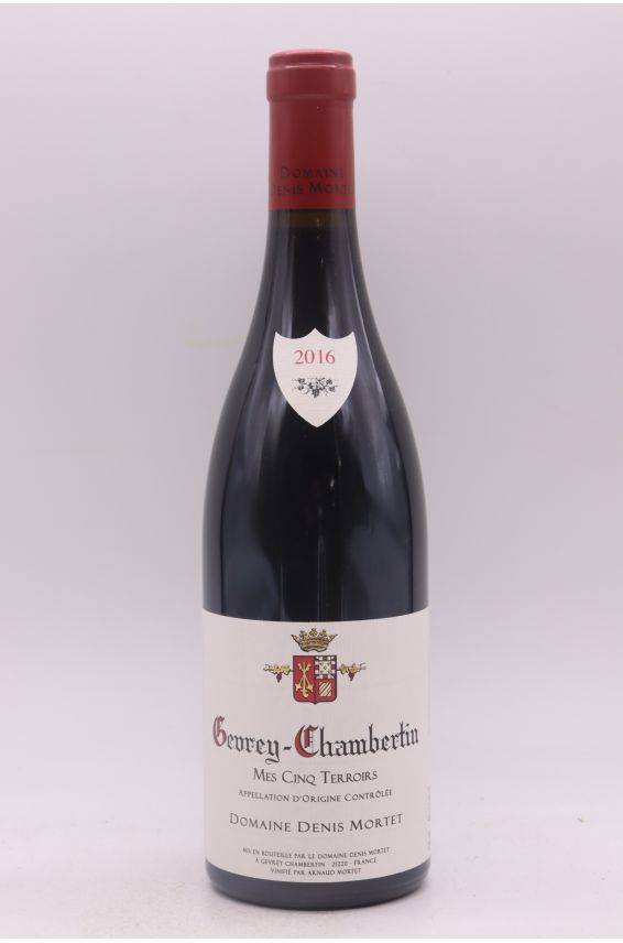 Denis Mortet Gevrey Chambertin Mes Cinq Terroirs 2016