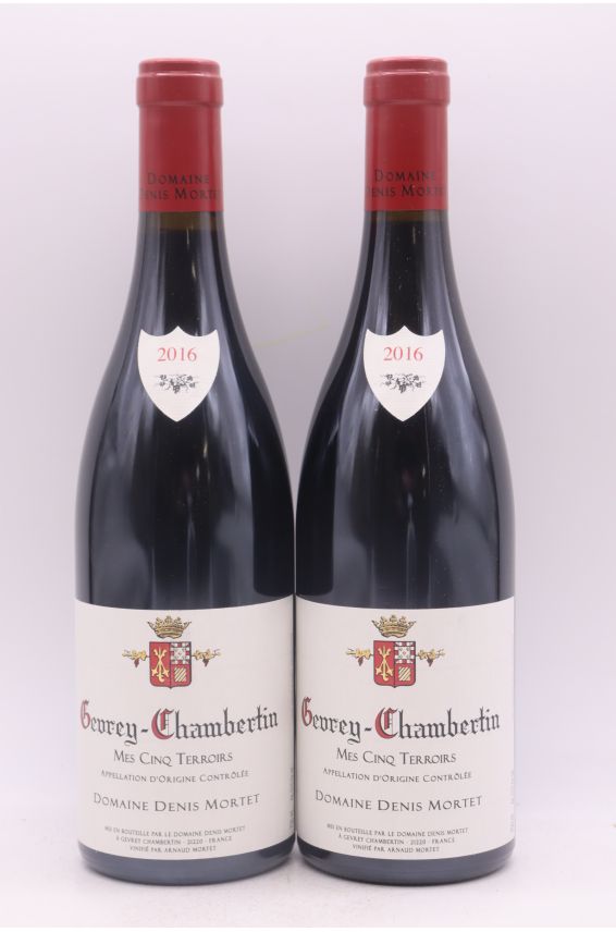 Denis Mortet Gevrey Chambertin Mes Cinq Terroirs 2016