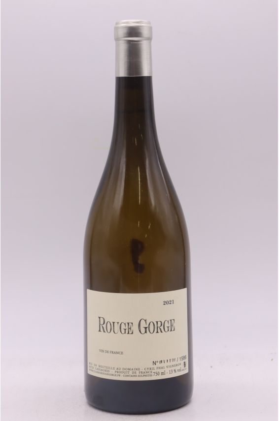 Clos du Rouge Gorge Côtes Catalanes 2021 blanc