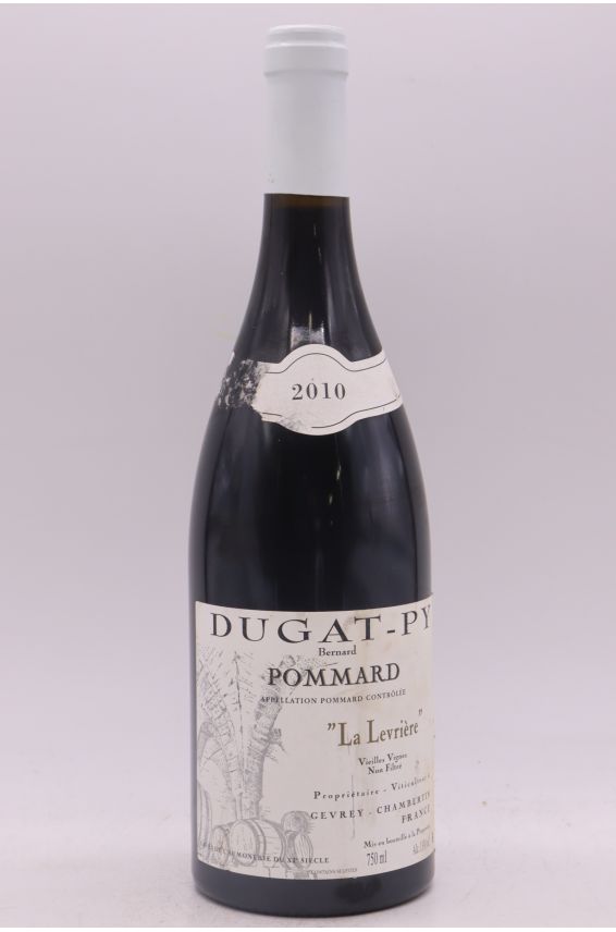 Dugat Py Pommard La Levrière Vieilles Vignes 2010 - PROMO -5% !