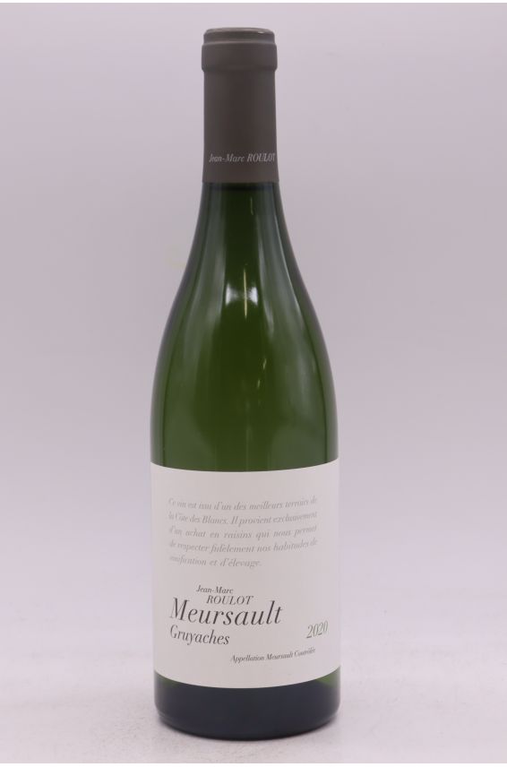 Jean Marc Roulot Meursault Gruyaches 2020