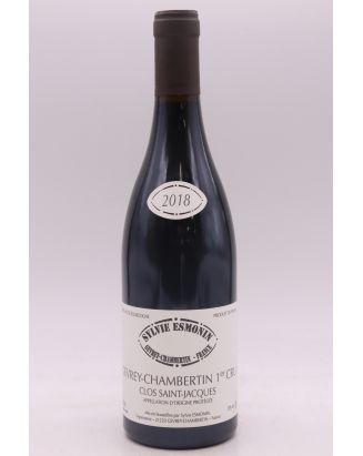 Sylvie Esmonin Gevrey Chambertin 1er cru Clos Saint Jacques 2018