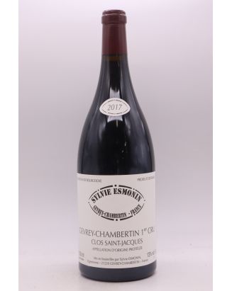 Sylvie Esmonin Gevrey Chambertin 1er cru Clos Saint Jacques 2017 Magnum