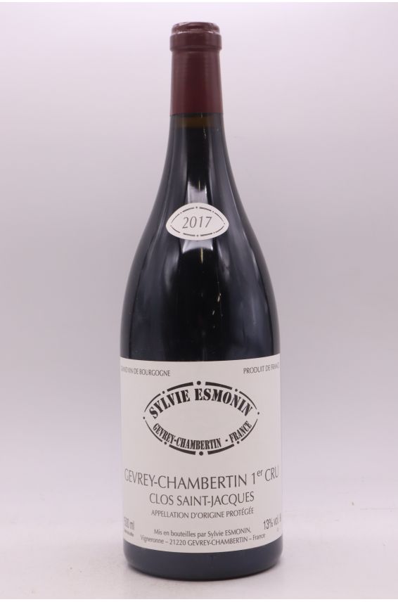 Sylvie Esmonin Gevrey Chambertin 1er cru Clos Saint Jacques 2017 Magnum