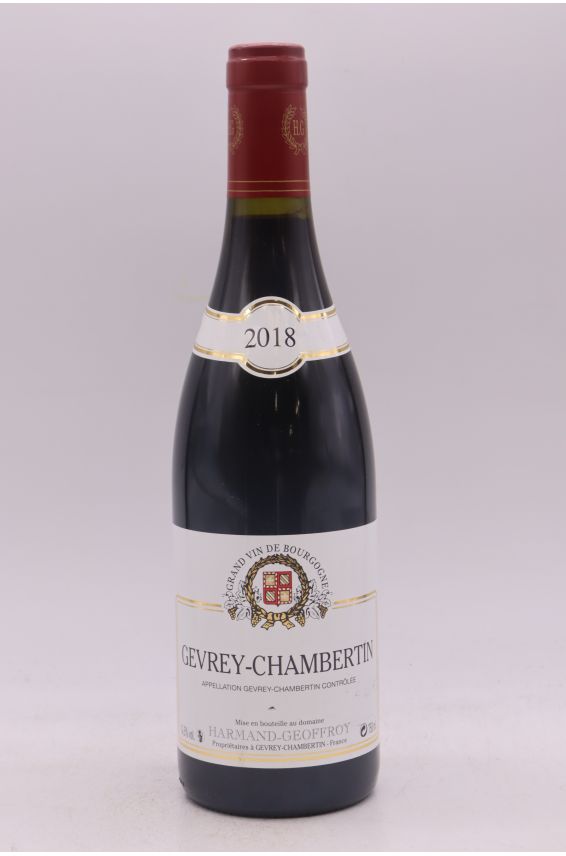 Harmand Geoffroy Gevrey Chambertin 2018