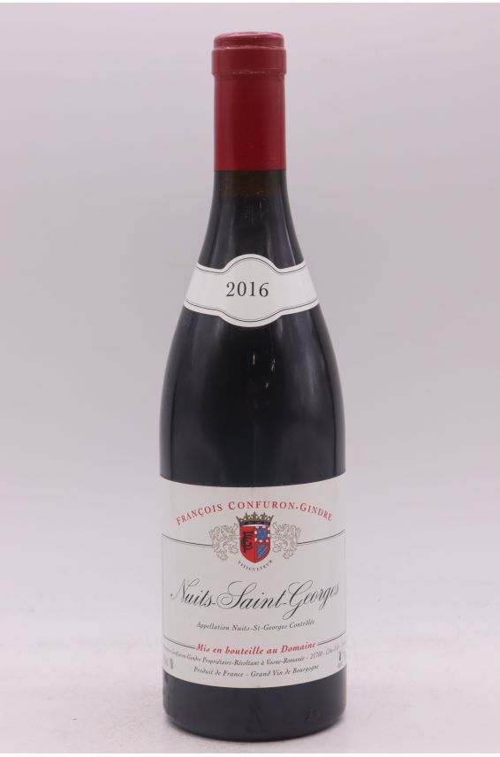 François Confuron Gindre Nuits Saint Georges 2016