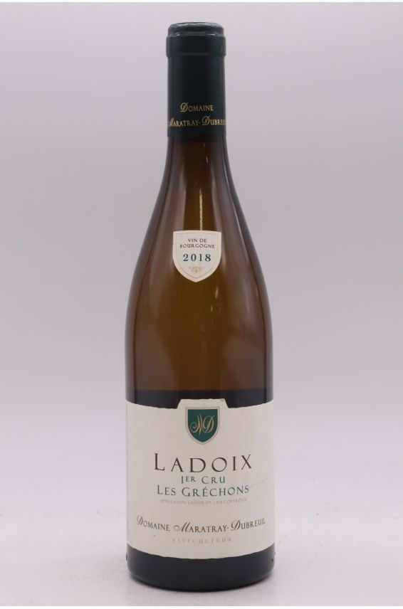 Maratray Dubreuil Ladoix 1er cru Les Gréchons 2018 blanc