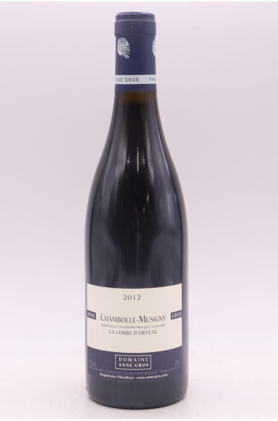 Anne Gros Chambolle Musigny La Combe d'Orveau 2012