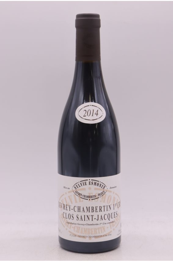 Sylvie Esmonin Gevrey Chambertin 1er cru Clos Saint Jacques 2014