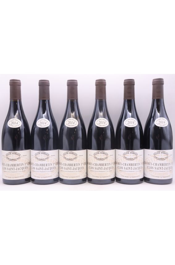 Sylvie Esmonin Gevrey Chambertin 1er cru Clos Saint Jacques 2014