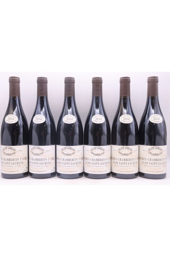 Sylvie Esmonin Gevrey Chambertin 1er cru Clos Saint Jacques 2014