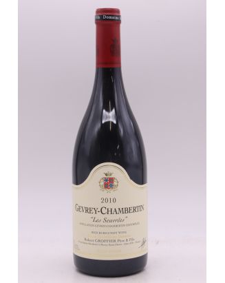 Robert Groffier Gevrey Chambertin Les Seuvrées 2010