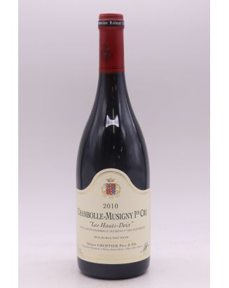 Robert Groffier Chambolle Musigny 1er Cru Les Hauts Doix 2010