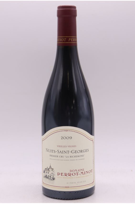 Perrot Minot Nuits Saint Georges 1er cru La Richemone Vieilles Vignes 2009