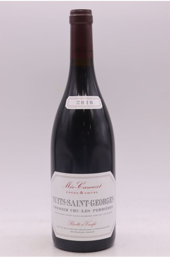 Méo Camuzet Frère et Soeurs Nuits Saint Georges 1er cru Les Perrières 2010