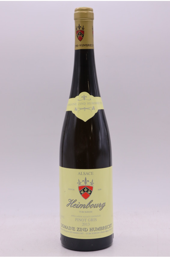 Zind Humbrecht Alsace Pinot Gris Heimbourg 2013