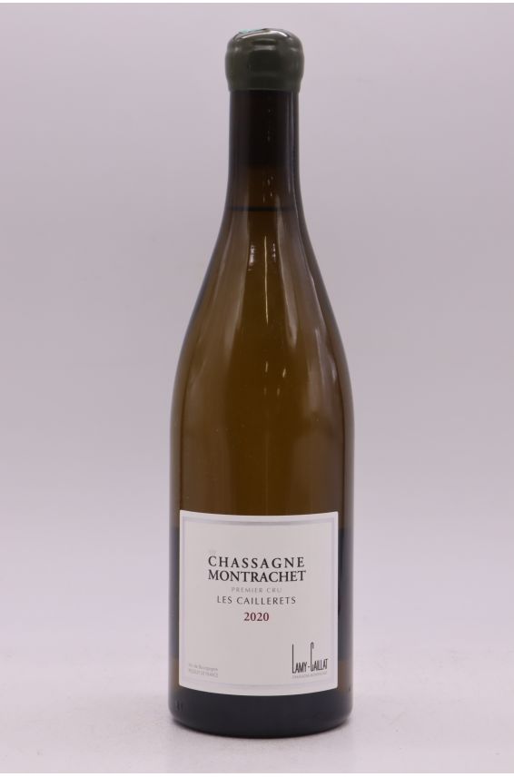 Lamy Caillat Chassagne Montrachet 1er cru Les Caillerets 2020