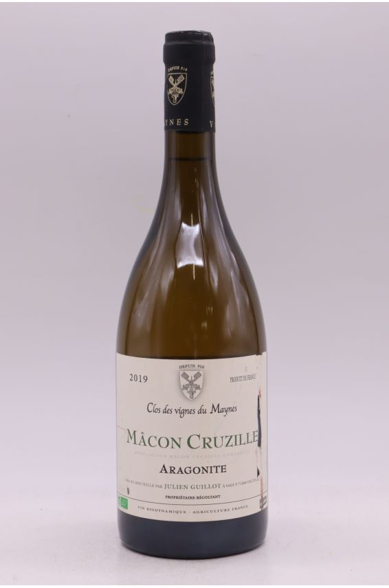 Vignes du Maynes Mâcon Cruzille Aragonite 2019 Blanc