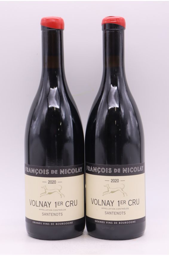 François de Nicolay Volnay 1er cru Santenots 2020