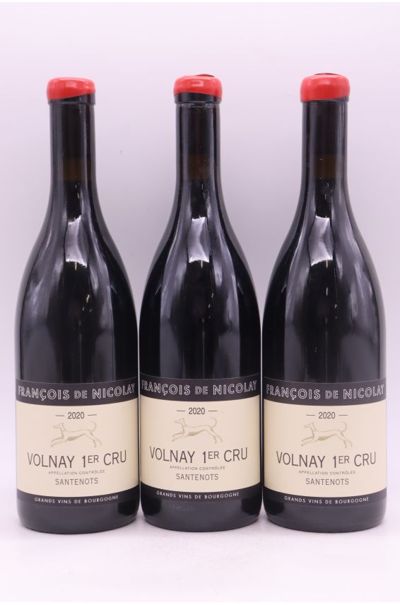 François de Nicolay Volnay 1er cru Santenots 2020