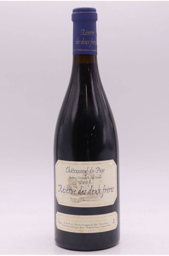 Pierre Usséglio Châteauneuf du Pape Réserve des Deux Frères 2003