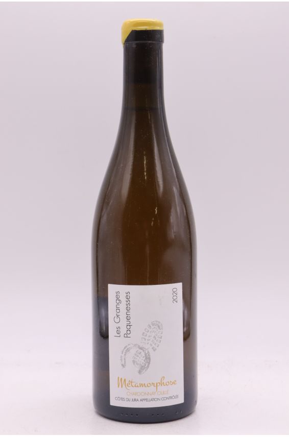 Les Granges Paquenesses Côtes du Jura Métamorphose Chardonnay Ouillé 2020