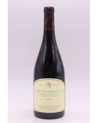 Rossignol Trapet Gevrey Chambertin 1er cru Petite Chapelle 2016