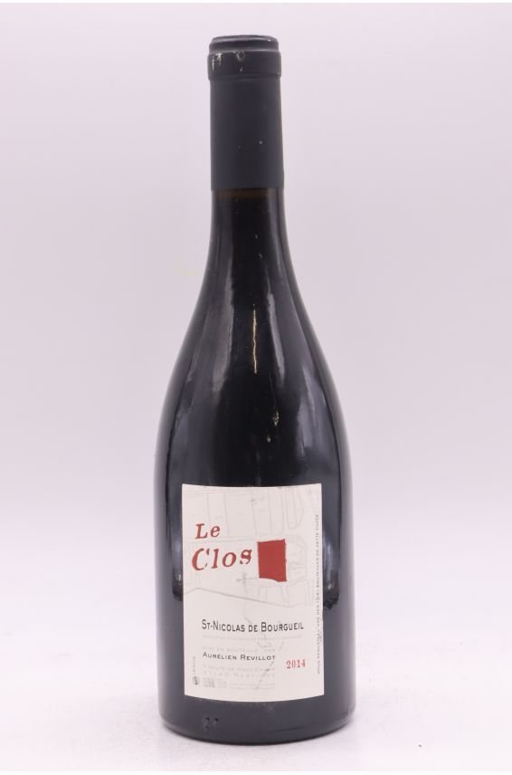 Aurélien Revillot Saint Nicolas de Bourgueil Le Clos 2014