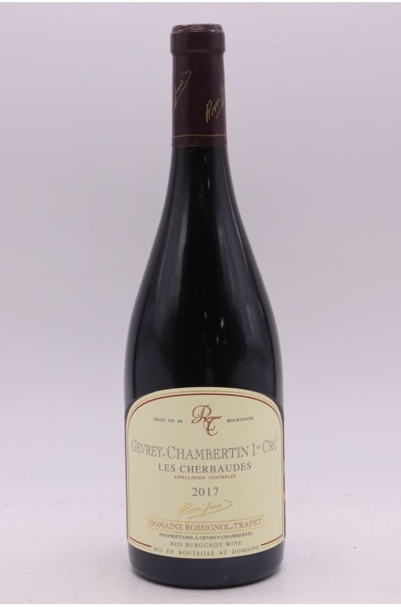 Rossignol Trapet Gevrey Chambertin 1er cru Les Cherbaudes 2017