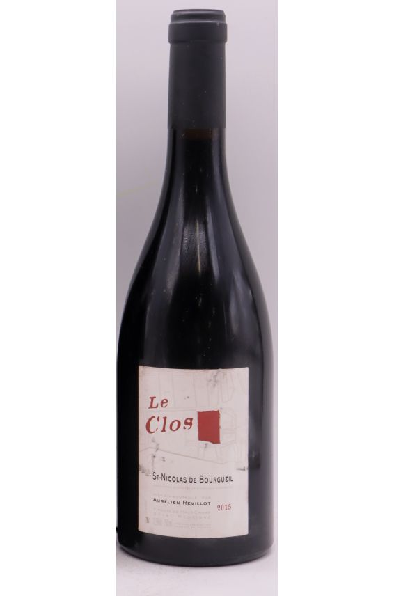 Aurélien Revillot Saint Nicolas de Bourgueil Le Clos 2015