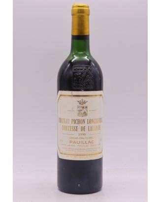 Pichon Longueville Comtesse de Lalande 1990 -15% DISCOUNT !