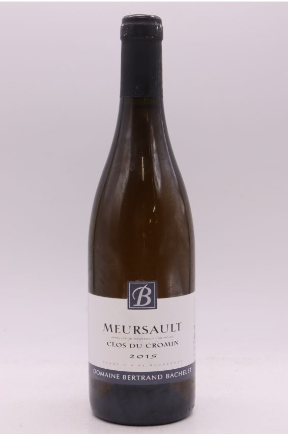 Bertrand Bachelet Meursault Clos du Cromin 2015