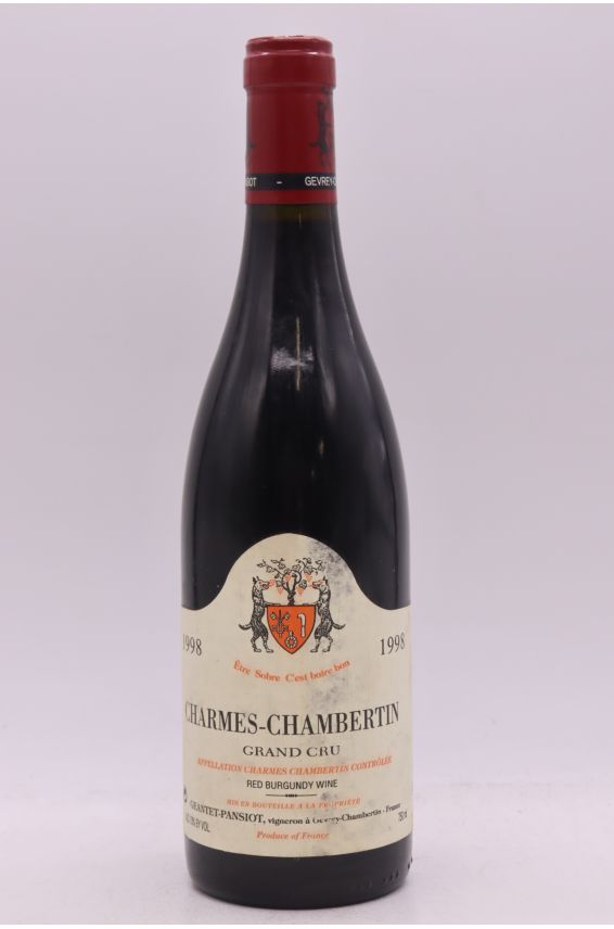 Geantet Pansiot Charmes Chambertin 1998