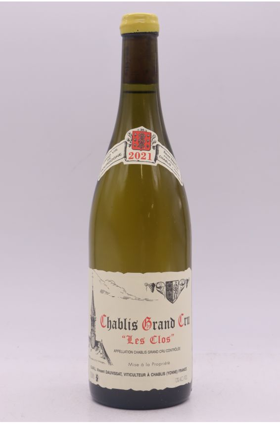 Vincent Dauvissat Chablis Grand cru Les Clos 2021