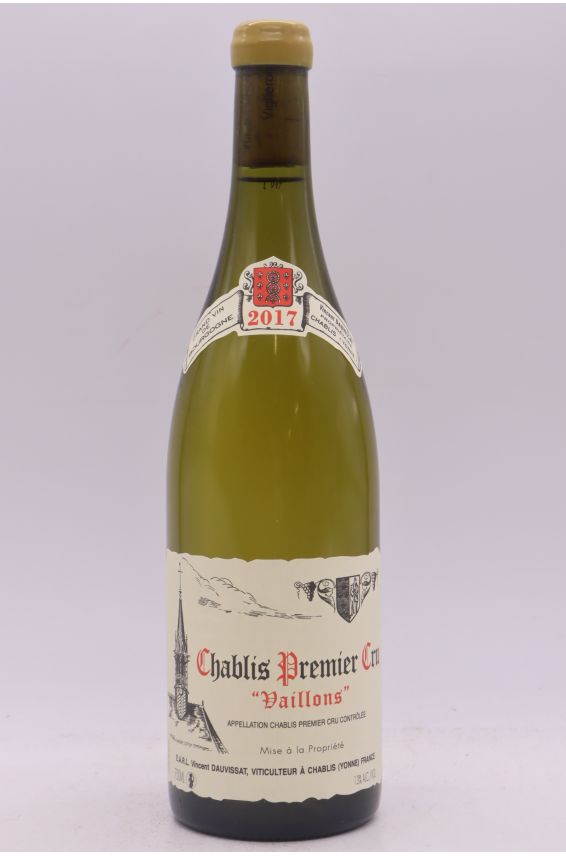 Vincent Dauvissat Chablis 1er cru Vaillons 2017