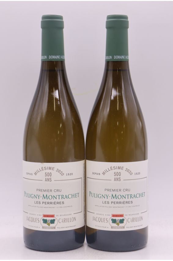 Jacques Carillon Puligny Montrachet 1er cru Les Perrières 2020