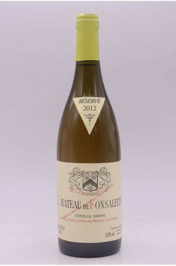 Fonsalette 2012 blanc