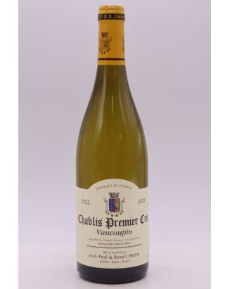 Jean Paul Droin Chablis 1er cru Vaucoupin 2022