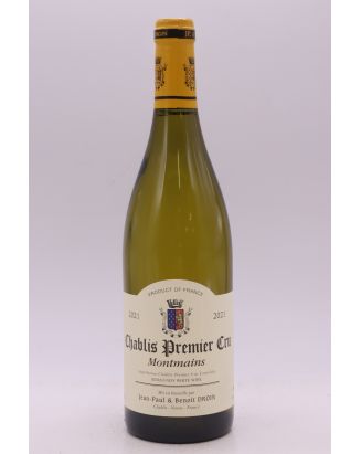 Jean Paul Droin Chablis 1er cru Montmains 2021