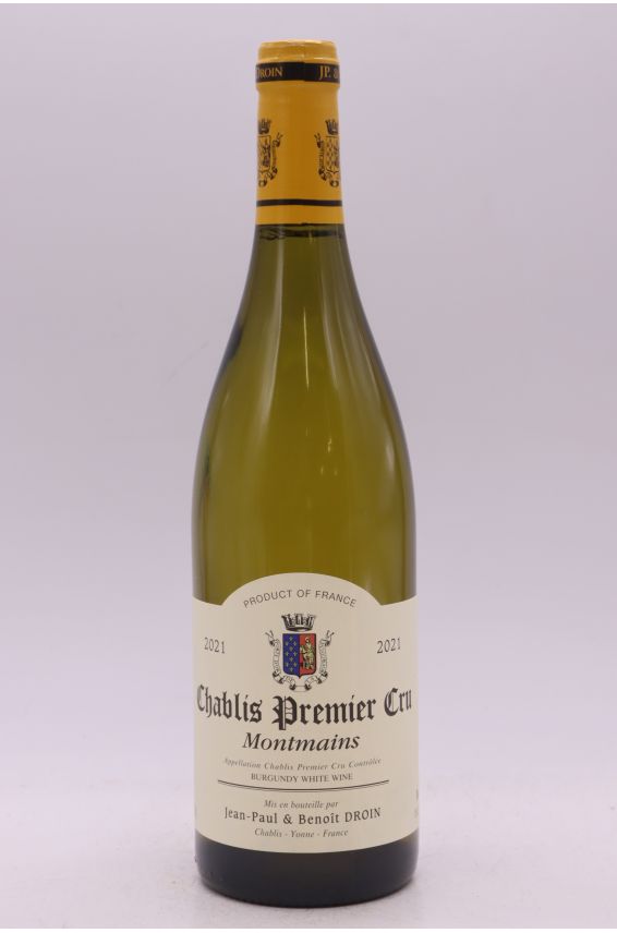 Jean Paul Droin Chablis 1er cru Montmains 2021