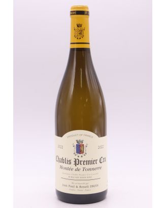 Jean Paul Droin Chablis 1er cru Montée de Tonnerre 2022