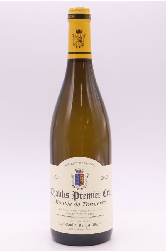 Jean Paul Droin Chablis 1er cru Montée de Tonnerre 2022